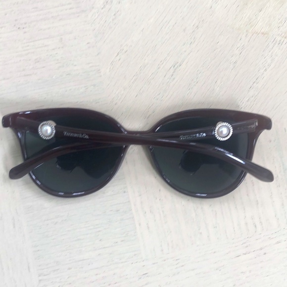 Tiffany & Co. Burgundy Sunglasses main image 2